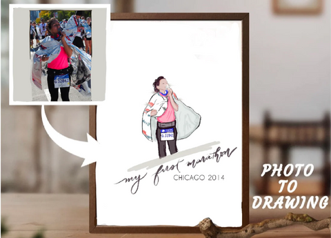 Custom Runner Portrait