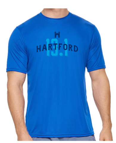Eversource Hartford Half Marathon Tech Tee in Royal