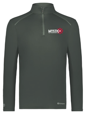 Mystic Men's Quarter Zip in Iron