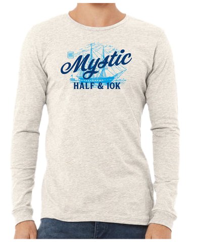 Mystic Long Sleeve Tee in Oatmeal