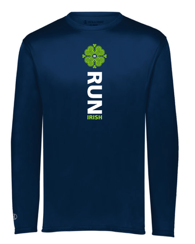O'Race Run Irish Technical Shirt - Navy