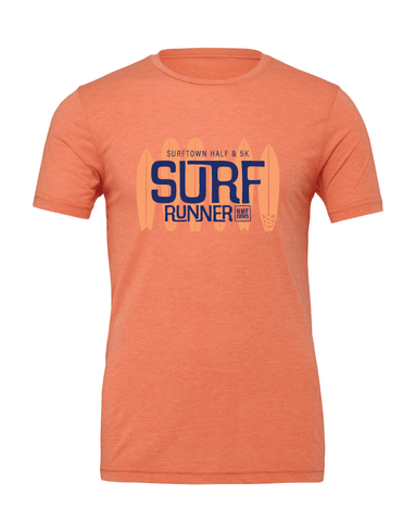 Surftown Unisex Tee in Sunset