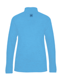 Surftown Women's Quarter Zip in Columbia Blue