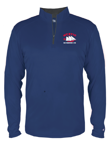 Mystic Men's Quarter Zip in Navy
