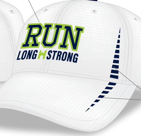 Run Long & Strong White Hat
