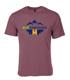 Run Hartford Maroon Tee