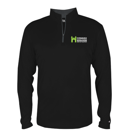 EHM Men's Quarter Zip in Black