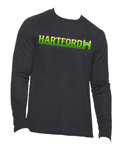 EHM Hartford Arch Long Sleeve Tee in Black