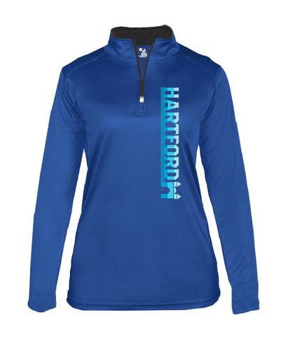 EHM Women's Hartford Arch Quarter Zip in Royal