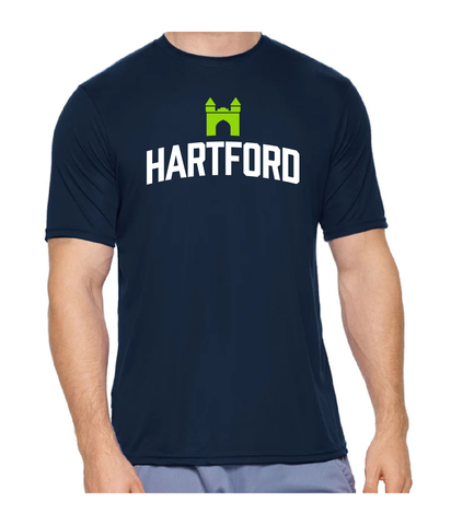 Eversource Hartford DriMax Tee in Navy