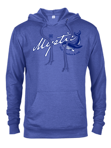 Mystic French Terry Royal Blue Hoodie