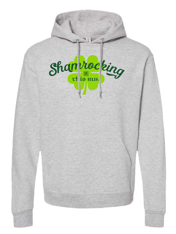 O'Race Shamrock Hoodie in Oatmeal Heather