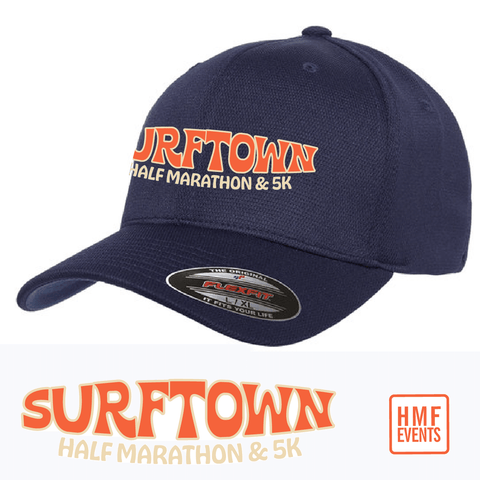 Surftown Flexfit Hat in Navy