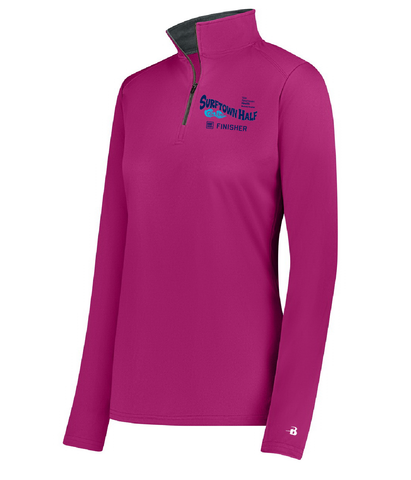 Surftown Half Marathon Finisher's Quarter Zip - Women's