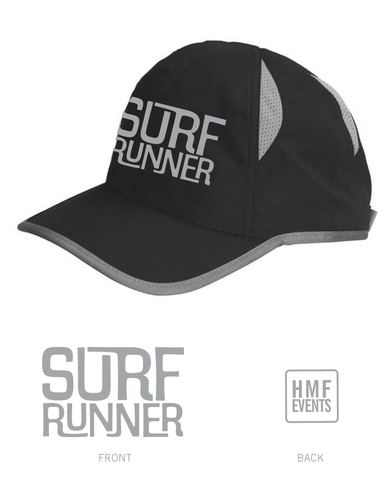 Surftown Runner's Cap in Black