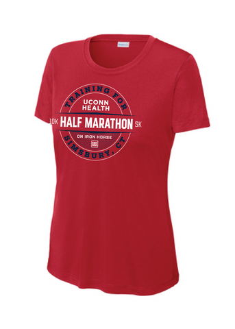 Women's UConn Health Half Marathon Training Shirt - Short Sleeve