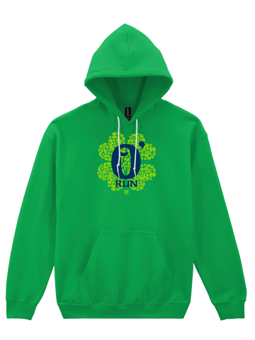 O'Race Run Hoodie in Irish Green