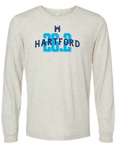 Hartford 26.2 Long Sleeve Tee in Oatmeal