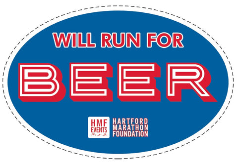 Will Run For Beer Magnet