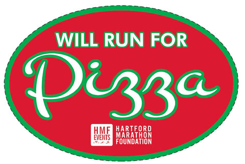 Will Run For Pizza Magnet