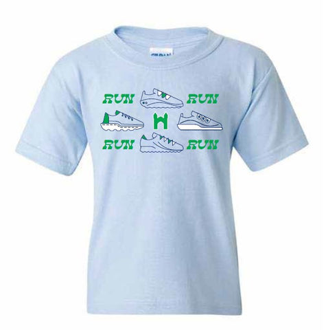 Running Shoe Youth Tee