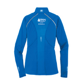 2022 OGIO® Women's Electric Blue 1/4-Zip Pullover