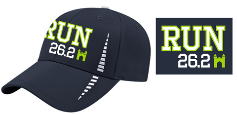 Run 26.2 Navy Hat